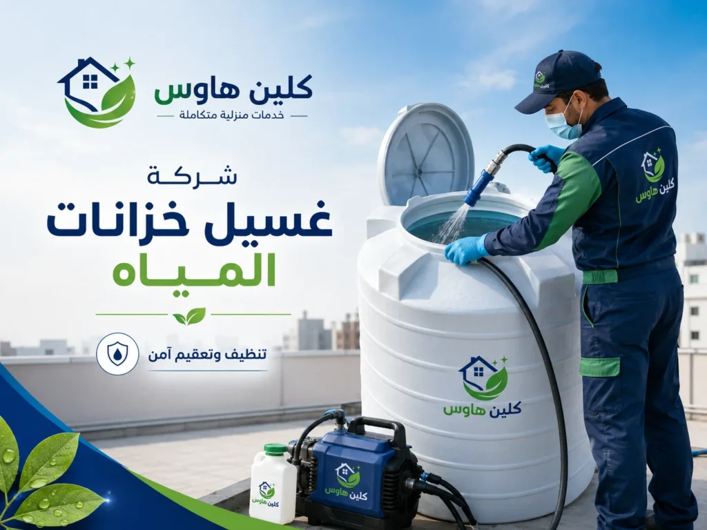 شركة غسيل خزانات المياه بحي الخالدية - كلين هاوس