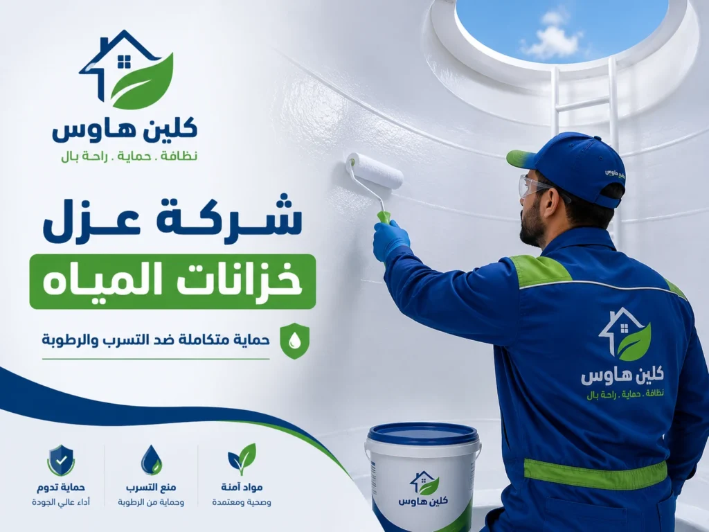 شركة عزل خزانات المياه بحي الإسكان - كلين هاوس