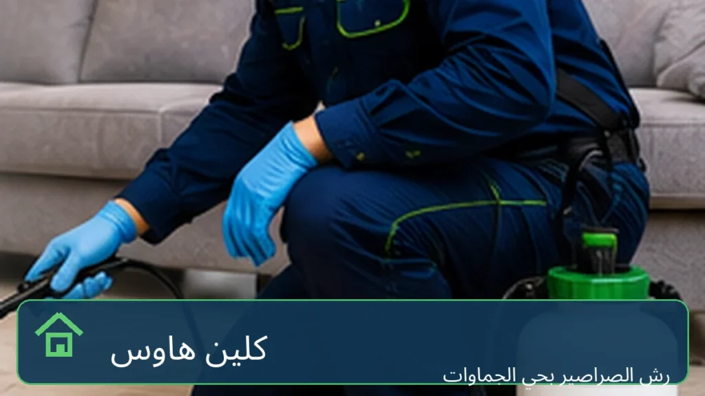 فني رش الصراصير بحي الجماوات - كلين هاوس