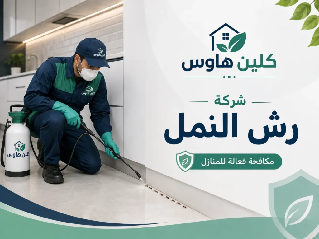 مكافحة النمل في المطابخ بحي الملك فهد - كلين هاوس