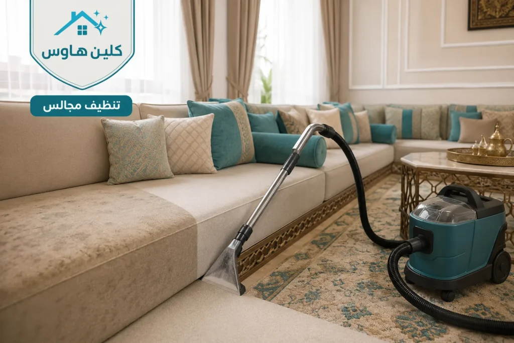 غسيل مجالس بحي الجماوات - كلين هاوس