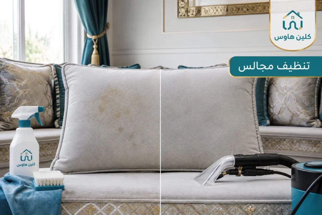 إزالة بقع المجالس بحي مذينب - كلين هاوس