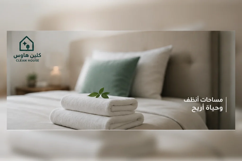 تنظيف غرف ومفروشات بحي المبعوث - كلين هاوس