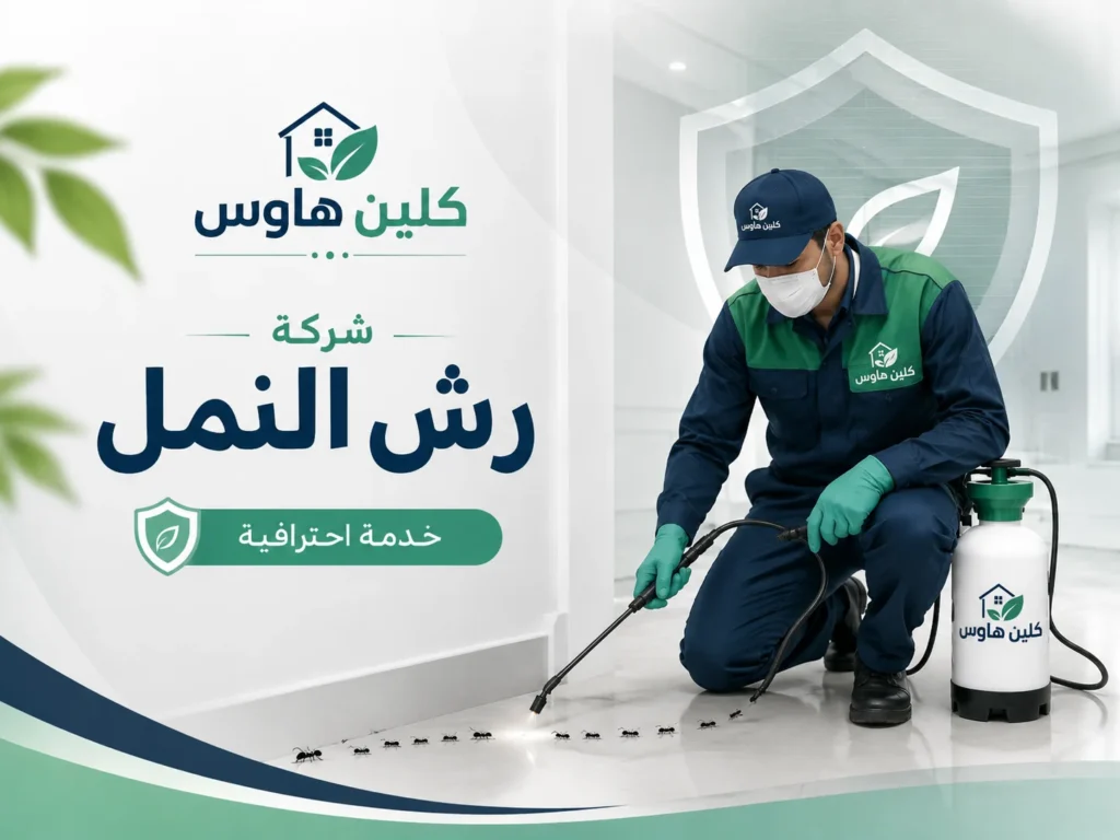 مكافحة النمل داخل المنازل بحي مذينب - كلين هاوس