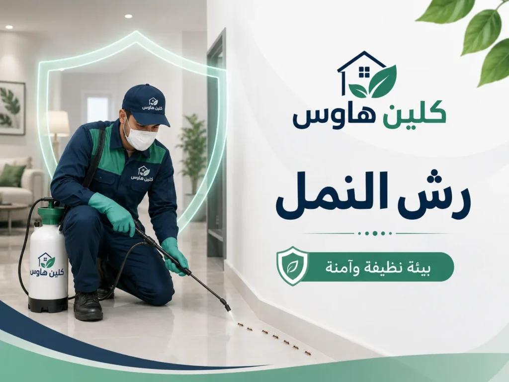 شركة رش النمل بحي الإسكان وفحص نقاط دخول النمل